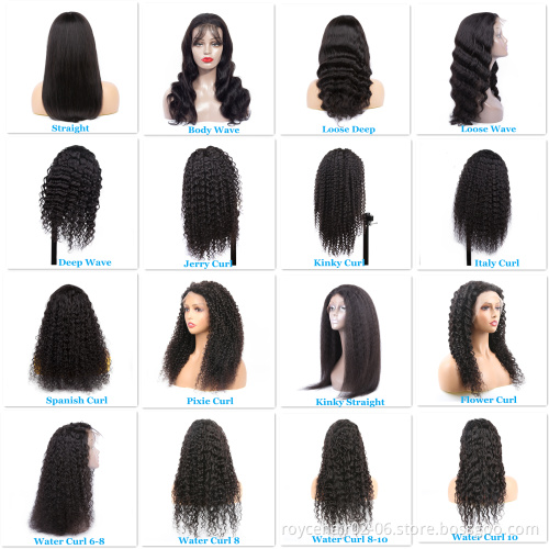 Cheap Brazilian Hair Transparent Swiss Lace Wigs,Virgin Human Hair 150% Density Glueless HD 5x5 Lace Closure Wig For Black Women